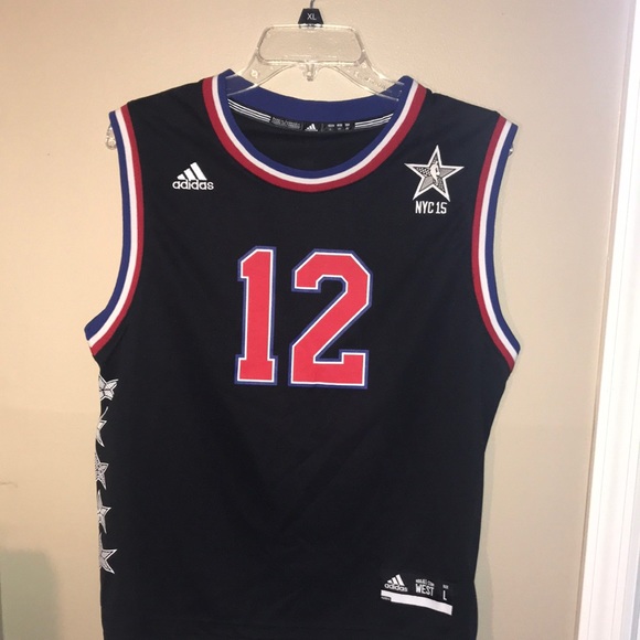 NBA All Star Jersey #12 LaMarcus Aldridge, youth large - Picture 2 of 5